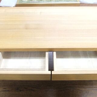 無印良品のローテーブルです。の画像
