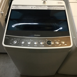 【送料無料・設置無料サービス有り】洗濯機 2018年製 Haier JW-C45A 中古