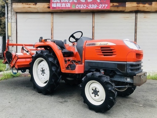 【SOLD OUT】クボタ トラクター KT24 24馬力 パワステ 自動水平 倍速 ディーラー整備