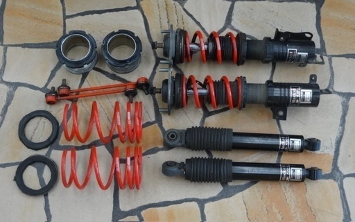 成約致しました♪■エブリィワゴン■DA64W RS-R BLACK☆I 車高調 1台分 現状品 販売致します♪