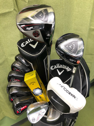 Callaway☆メンズ ゴルフクラブセット☆初心者〜中級者セット！オマケ多数！