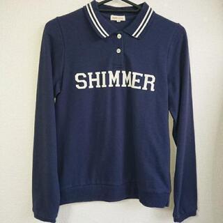 昔のアメリカの若者？！紺色シャツ