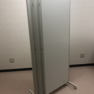 パーテーション 5連 キャスター付　幅310×高さ180㎝  《配達可》 