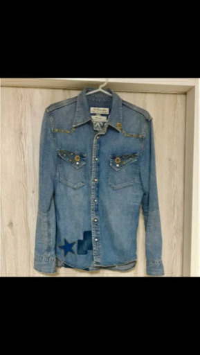 レミレリーフ デニムシャツ