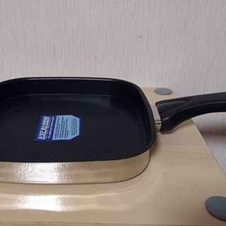 新品・未使用 グリルパン フライパン 蓋付き IH対応