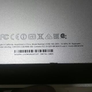 apple IMAC 21.5インチ A1418  2014 ジャンクの画像