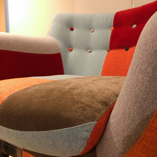 Francfranc ナビア パッチワークソファ