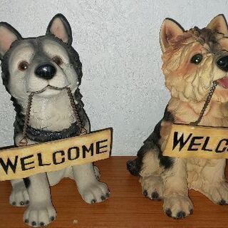 犬の置物
