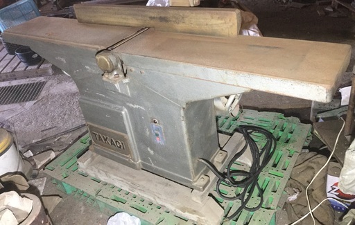 TAKAGI 手押しカンナ盤 184×63×115