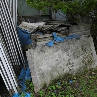 廃材　角材　塩ビ管　土管　工事用看板　暖炉　薪ストーブ　薪　無料...