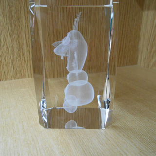 ディズニー CRYSTAL 3D OBJECT アナと雪の女王 オラフ クリスタルオブジェ ☆ PayPay(ペイペイ)決済可能 ☆ 札幌市 清田区 平岡の画像