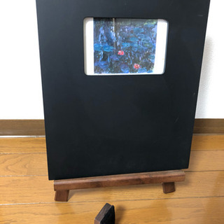 ブラックボード（黒板） ＆　イーゼルの画像