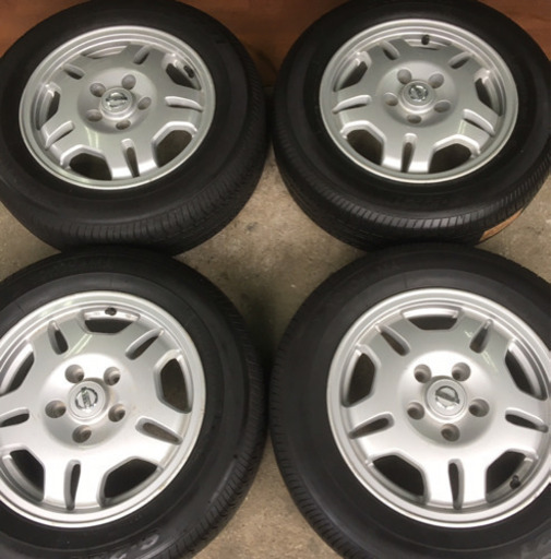 日産 エンケイ タイヤホイールセット15インチ