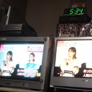 アナログテレビ(今も現役で使用可能)無料でお譲りします。