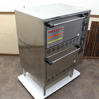 マルゼン 都市ガス 立体炊飯器 2段 5升×2 MRC-100RB 2段炊飯器 ガス 業務用(6EJ320Ymwx)