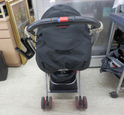 グレコ ベビーカー シティライトRアップ ミッキーデザイン イオン限定モデル A型 黒   札幌市西区西野　　　