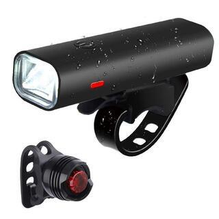 自転車ヘッドライト USB充電式 2500mAh 