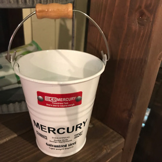 MERCURY バケツ 新品未使用  ホワイト
