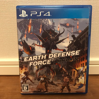 値下げしました！地球防衛軍　EDF Iron Rain   PS...