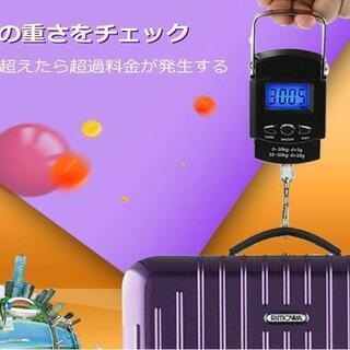 新品★携帯型　旅行はかり　デジタル吊り下げ秤　スケール 計量器　...