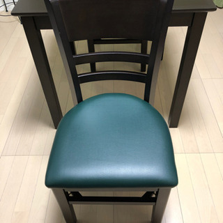 お値下げ中‼︎【美品】高級椅子 2人掛けダイニングセットの画像