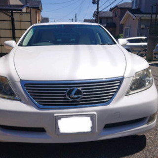 LS460 i-PKG? 白革内装 車検長の画像