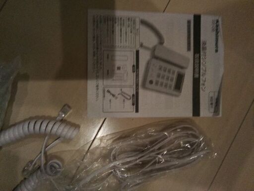液晶付シンプルフォン　電話機