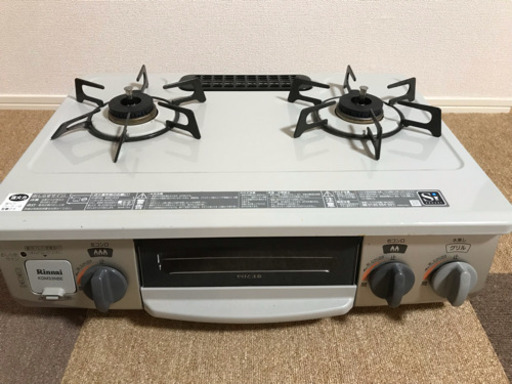 リンナイ 2口 ガスコンロ
