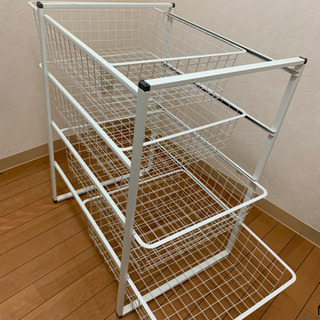 IKEA スチール スライドラック