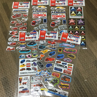 お取引決定 トミカシール 7枚セット