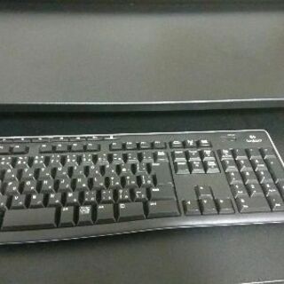 PCデスク  キーボード おまけつき（アーム＋無線マウス）