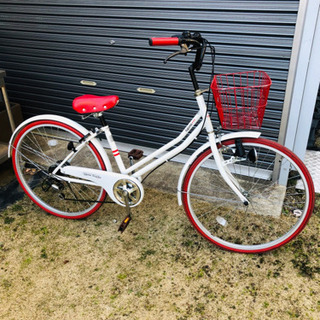 かわいい 自転車 26インチ