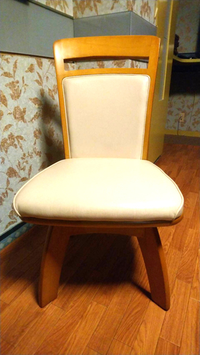 【美品】回転式ダイニングチェア３脚セット