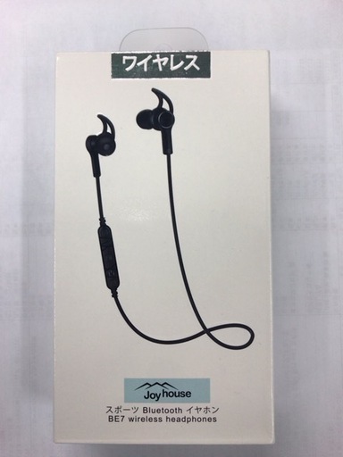 【新品・未使用】BE7 Bluetoothイヤホン