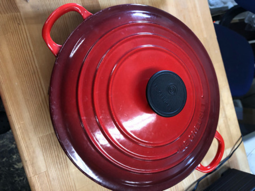 赤色 ル・クルーゼ 直径24cm
