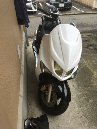 マジェスティ125 カスタム キャブレター車 バッテリー交換済み