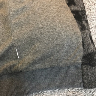 ザラ ZARA フリースアウター 迷彩柄 厚手の画像