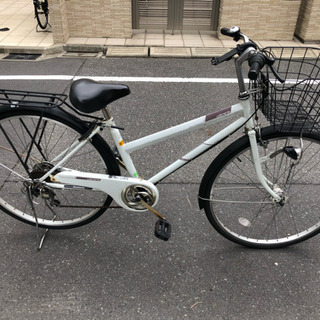 お手頃！27インチ  6段変速 オートライト軽快車！