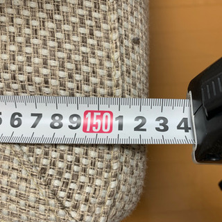 ソファ 布張り ニトリ製の画像