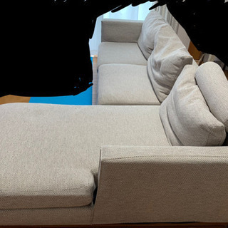 ソファ 布張り ニトリ製の画像