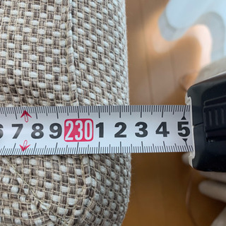 ソファ 布張り ニトリ製の画像