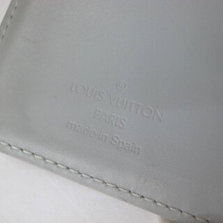 【本物保証】 LOUIS VUITTON ルイヴィトン 手帳カバー アジェンダＰＭ シルバー R21002の画像
