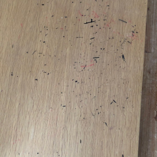 今月中に処分します。ダイニングテーブル 椅子２つ付き 難ありの画像