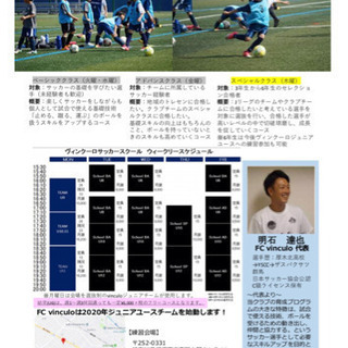 🌏🎌⚽️🏃🏼‍♂️VlNCULO SOCCER SCHOOL🏃🏼‍♂️⚽ 🎌🌏 の画像