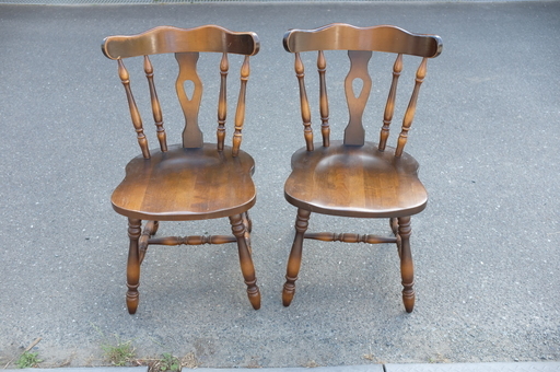 飛騨産業 キツツキ ウインザーチェア 2脚セット