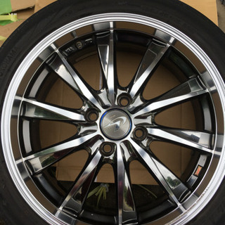 レオニス 16×6j ET45 4H×100 タイヤ緩衝材
