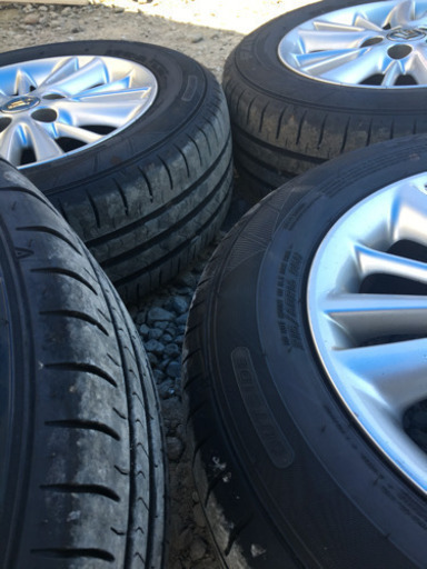 トヨタクラウン純正アルミホイールタイヤ4本セット 215/60R16 2018年製 ファルケン 8部山 