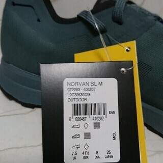 アークテリクス Norvan SL グレーの画像