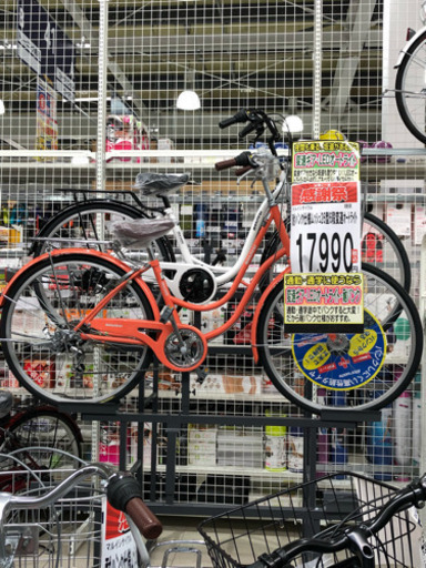 【値下げ】自転車(使用3ヶ月未満)。日にち時間指定があります！