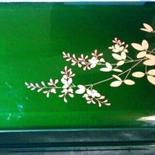 宝石箱 玉虫塗 萩 東北工芸製作所